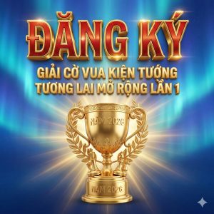 (Chưa mở) Đăng Ký Tham Gia Giải Cờ Vua Mở Rộng Tranh Cúp Kiện Tướng Tương Lai Lần 1